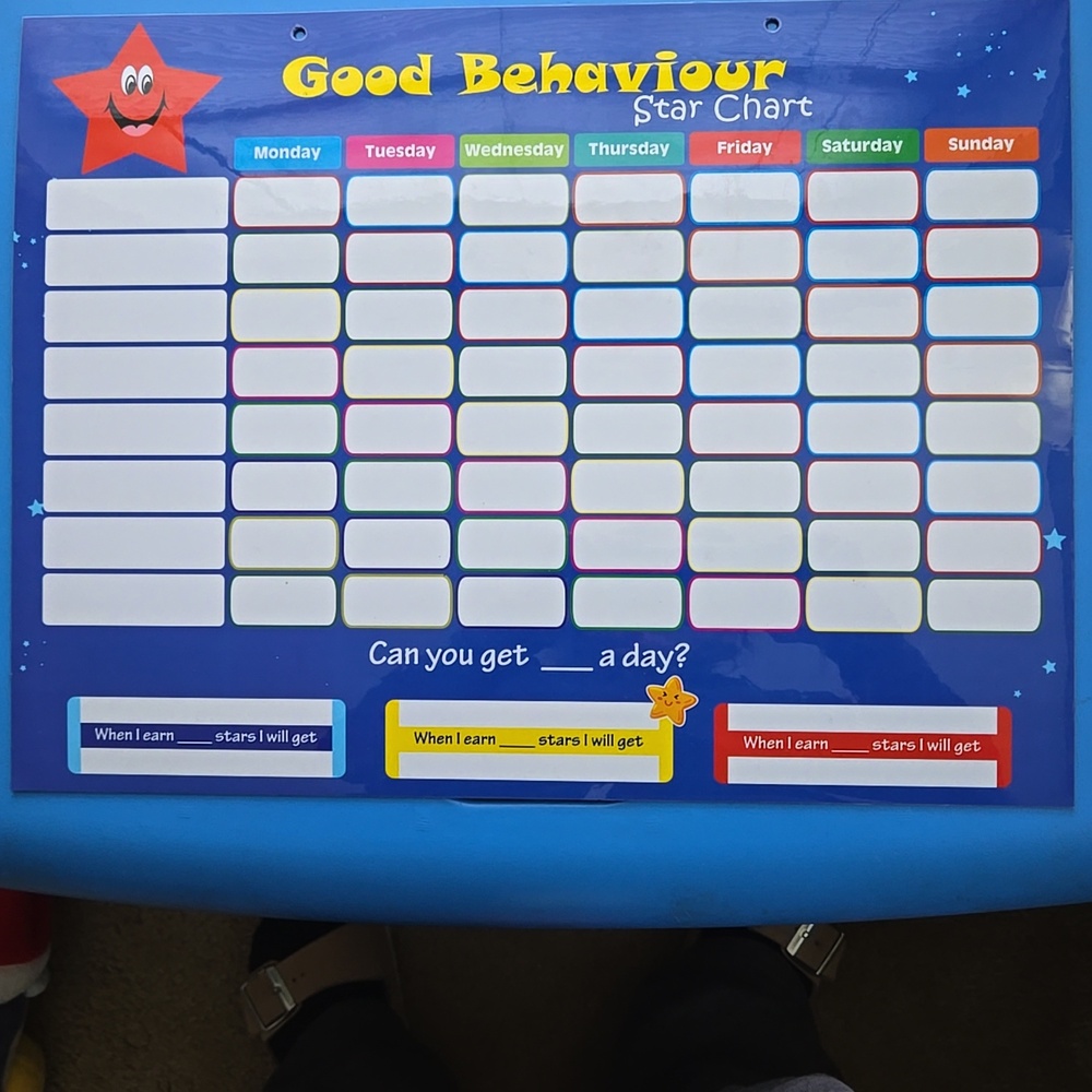 Good behavior star chart